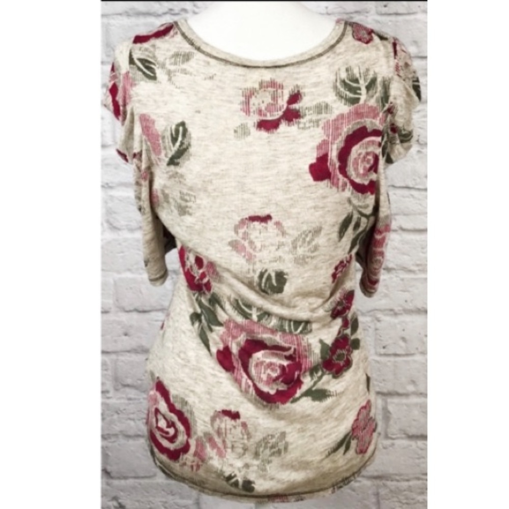 NEW ITEM! C KEER BY ANTHROPOLOGIE BEAUTIFUL TOP WITH PUFF SLEEVES! - Picture 5 of 5